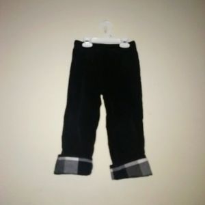 Jumping beans toddler boy black 4T corduroy pants